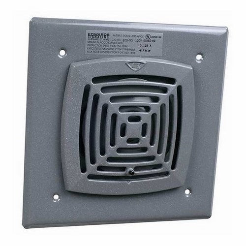 Edwards Signaling Indoor AC Flush Mount Vibrating Horn (870-N5)