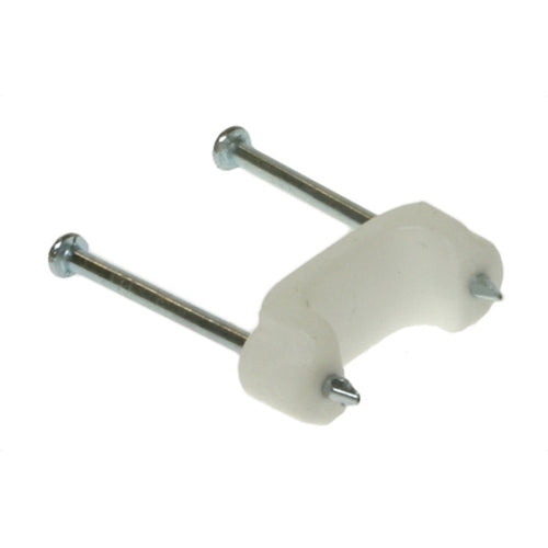 Metallics CS75 3/4 Inch Electrical Insulated Plastic Two Nail Staple ...