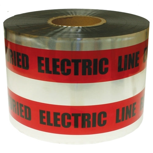Metallics 6 Inch X 1000 Foot Detectable Red Electrical Line Below-1 Per Pack (DT6ER)