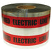 Metallics 6 Inch X 1000 Foot Detectable Red Electrical Line Below-1 Per Pack (DT6ER)