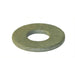 Metallics 1/4 USS Flat Washer Steel Galvanized-100 Per Jar (JWW80G)