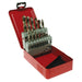 Metallics 8 Piece Silver Deming Drill Set 118 Degree Black-1 Per Pack (HSDK8)