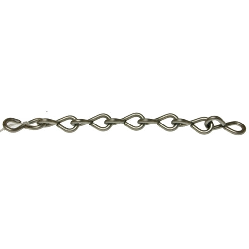 Metallics No.10 Jack Chain Stainless Steel 50 Foot Box-1 Per Pack (JC10SS)