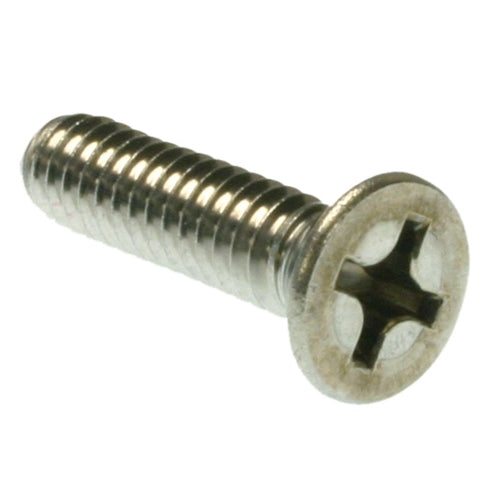 Metallics 6-32 X 3/4 Flat Head Phillips Machine Screw 18-8 Stainless Steel-100 Per Jar (JFMP81SS)