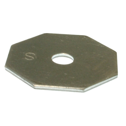 Metallics 3/8 X 1-1/2 Octagonal Washer Zinc-100 Per Jar (JHFW117)