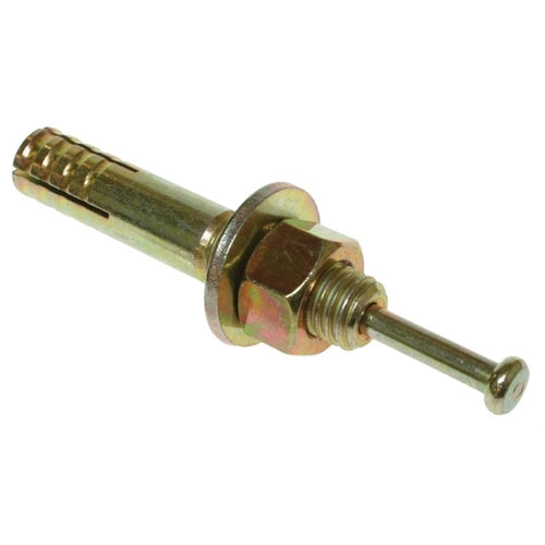Metallics No.1 Hammer Drive Wedge Anchor Zinc 3/8 X 3-1/2 Inch Thread Length 1-1/8 Inch-50 Per Jar (JHW38312)