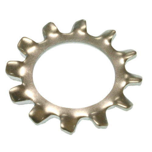 Metallics No.4 Ext Tooth Lock Washer Steel-Zinc-100 Per Jar (JLWX1)