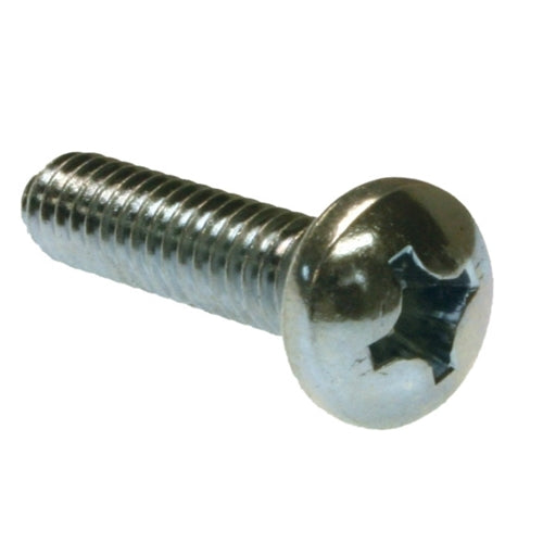 Metallics 10-24 X 1/2 Pan Head Phillips Machine Screw Steel Zinc-100 Per Jar (JPMP39)