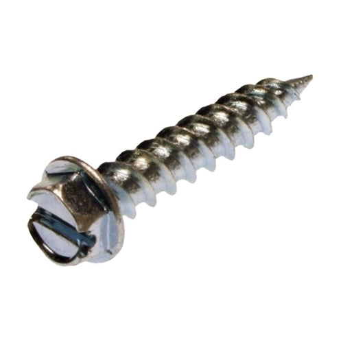 Metallics 10 X 1 Quik-EZE Sheet Metal Screw Zinc-500 Per Jar (JQK30V)