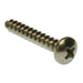 Metallics 12 X 3/4 Pan Head Phillips Tapping Screw 18-8 Stainless Steel-100 Per Jar (JSTSP27)