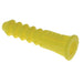 Metallics No.8-10 Super Yellow Plastic Wall Anchor-10000 Per Box (SYA14B)