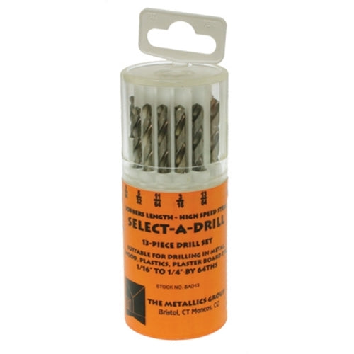 Metallics 13 Piece Select-A-Drill Kit-1 Per Pack (SAD13)