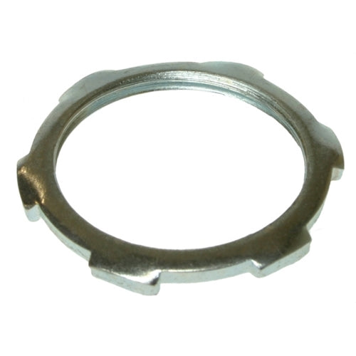 Metallics 1 Conduit Lock Nuts Steel Zinc-100 Per Package (SFLN100)