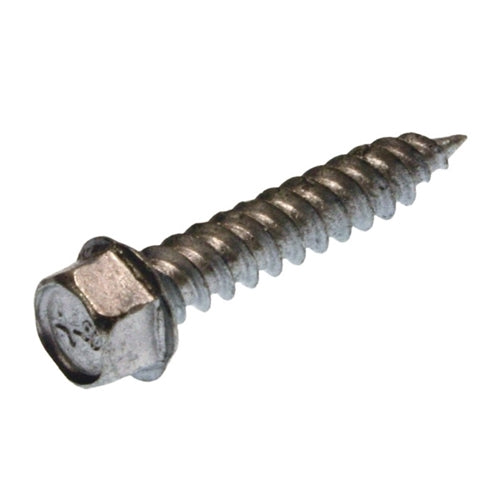 Metallics 9-15 X 1 Hex Washer 1/4 Head Sheet Metal Screw Without Bonded Washer Excellent Corrosion Resistant Climaseal Finish-50 Per Jar (TG9151)