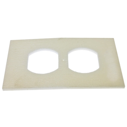 Metallics Duplex Receptacle Insulating Foam Gaskets-100 Per Package (WGR100)