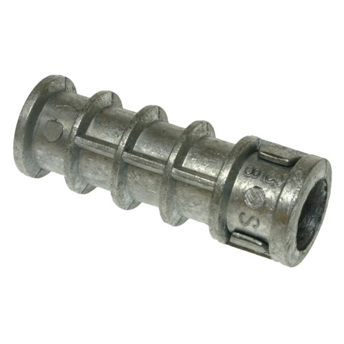 Metallics 1/4 Inch Short Lag Screw Shield Alloy Zinc Die Cast-50 Per Jar (J1201)