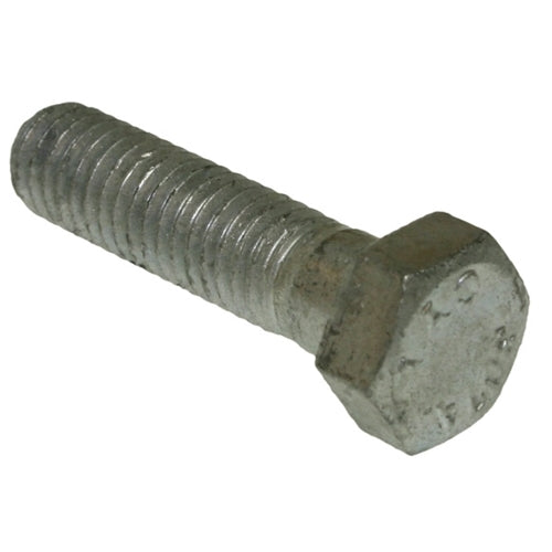 Metallics 1/2-13 X 3 Hex Head Bolt Steel Galvanized-50 Per Jar (JBHC35G)