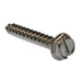 Metallics 8 X 1/2-1/4 Inch Hand Drive Indented Hex Washer Sheet Metal Screw 18-8 Stainless Steel-100 Per Jar (JDS152SS)