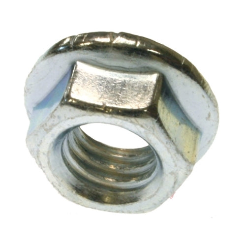 Metallics 10-32 Serrated Hex Flange Lock Nut Steel Zinc-100 Per Jar (JSFN1032)