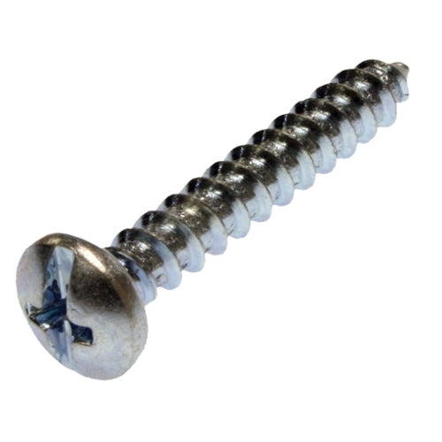 Metallics 10 X 3/8 Pan Head Combination Tapping Screw Zinc-100 Per Jar (JTS49)