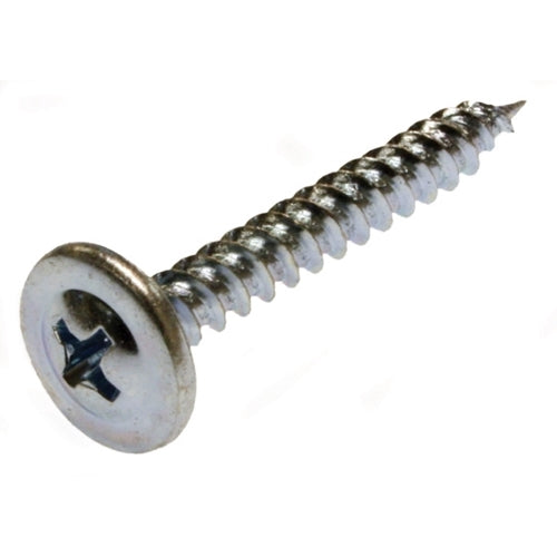 Metallics 8 X 1-1/4 Phillips Wafer Head Dry Wall Screw Fine Thread Self-Piercing Sharp Point Steel Zinc-100 Per Jar (JWDW4C)