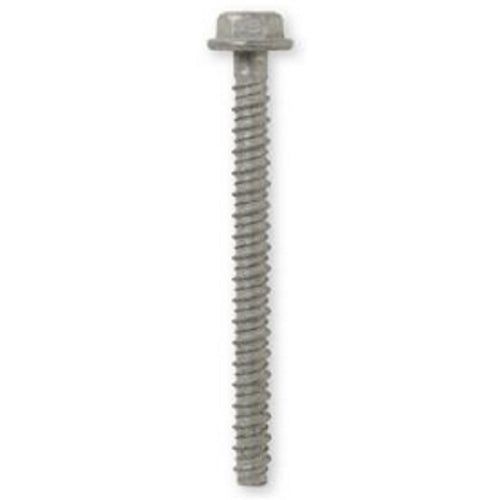 Metallics 1/2 X 5 Inch Large Diameter Heavy-Duty Concrete Screw Anchor Galvanized-25 Per Jar (LCSX1250)