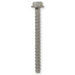 Metallics 1/2 X 4 Inch Large Diameter Heavy-Duty Concrete Screw Anchor Galvanized-25 Per Jar (LCSX1240)