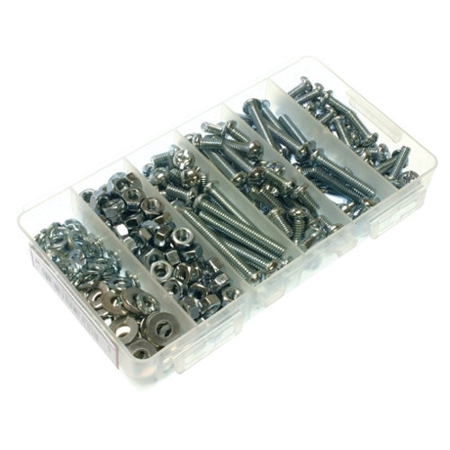 Metallics 1/4-20 Round Head Stove Bolt Kit-1 Per Pack (RSBK4)