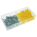 Metallics 5/16 Yellow Wall Anchor Kit-Clamshell of 100 (WAK20)
