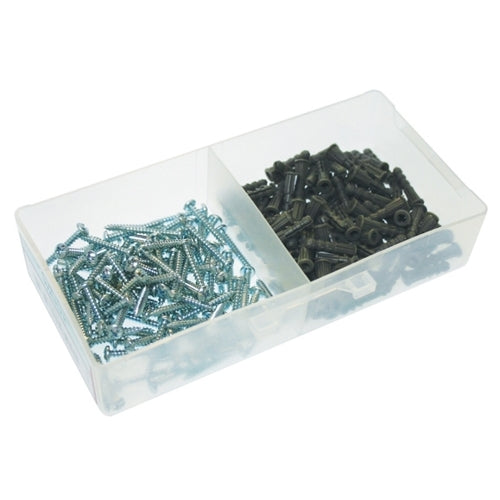 Metallics 3/16 Gray Wall Anchor Kit-Clamshell of 200 (WAK25)