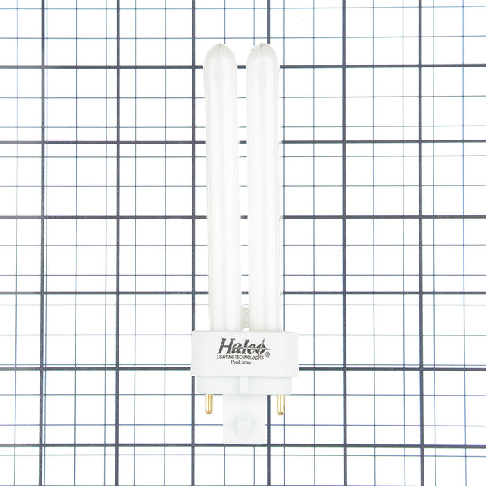 Halco PL13D/E/50/ECO Compact Fluorescent 13W 120V 5000K 900Lm G24Q-1 Base Dimmable Double Tube Prolume Bulb (109122)