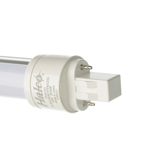 Halco PL6H/830/HYB/LED ProLED 6W LED 3000K 82 CRI Bi-Pin GX23 Plug-In Base Bulb (81160)