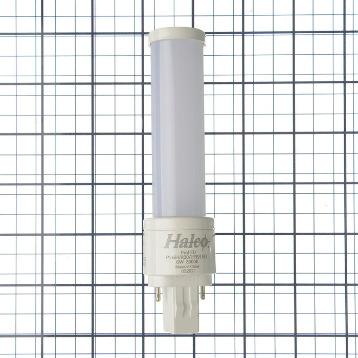 Halco PL6H/830/HYB/LED ProLED 6W LED 3000K 82 CRI Bi-Pin GX23 Plug-In Base Bulb (81160)