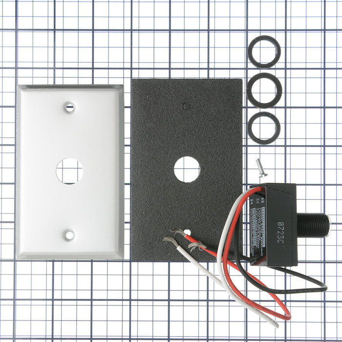 Precision Photo Control Lumatrol A Series With 3/8 Inch 18 NPS Threaded Stem (A105W)