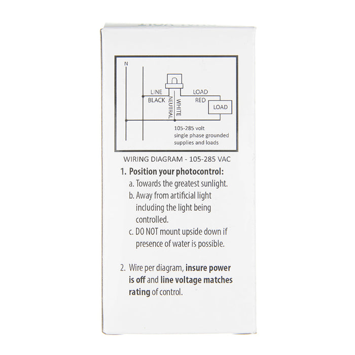 Precision Photo Control Lumatrol T Series Die-Cast Aluminum-Vandal Proof (T30AL)