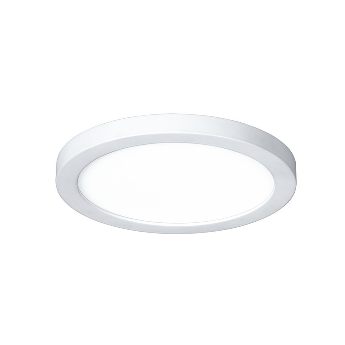 Prescolite LBSES-6RD-CS9-WH 6 Inch Edge-Lite Surface Downlight 1100Lm CCT Selectable 2700K/3000K/3500K/4000K 0-10V/Triac/ELV Dimming Driver 120-277V Direct J-Box Mount (BG1624300)