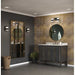 Progress Lighting Haven Collection One-Light Bath And Vanity Fixture Matte Black (P300442-31M)