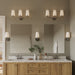 Progress Lighting 94300544015 Celino Collection 3-Light Bath And Vanity Fixture Polished Chrome With White Glass Shades (P300544-015)