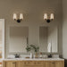 Progress Lighting 94710149031 Celino Collection 1-Light Wall Sconce Black With White Glass Shade (P710149-031)