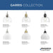 Progress Lighting Garris Collection One-Light Mini-Pendant Brushed Nickel (P500405-009)