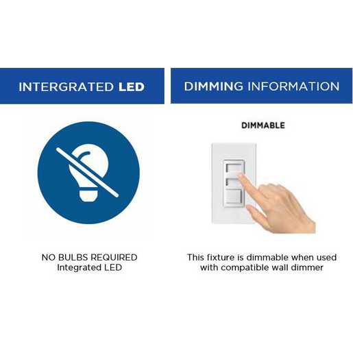 Progress Lighting Fairway LED Collection 7 Inch LED Surface Mount Close-To-Ceiling Fixture Satin White (P810042-028-30)