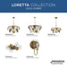 Progress Lighting Loretta Collection One-Light Wall Bracket Fixture Gold Ombre (P710128-204)