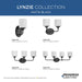 Progress Lighting Lynzie Collection One-Light Bath And Vanity Fixture Matte Black (P2801-31M)