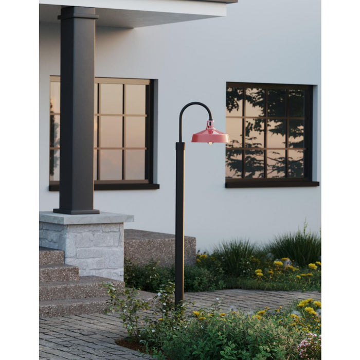 Progress Lighting Cedar Springs Collection One-Light Post Lantern Outdoor Fixture Red (P540103-039)
