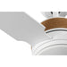 Progress Lighting Shaffer II Collection 56 Inch 4-Blade Ceiling Fan Satin White (P250097-028-30)