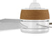 Progress Lighting Shaffer II Collection 56 Inch 4-Blade Ceiling Fan Satin White (P250097-028-30)