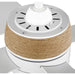 Progress Lighting Shaffer II Collection 56 Inch 4-Blade Ceiling Fan Satin White (P250097-028-30)