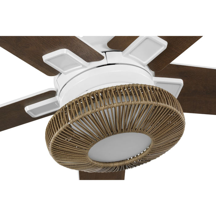 Progress Lighting Schaal Collection 52 Inch 5-Blade Ceiling Fan Satin White (P250101-028-30)