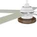 Progress Lighting Schaal Collection 52 Inch 5-Blade Ceiling Fan Satin White (P250101-028-30)