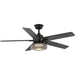 Progress Lighting Schaal Collection 52 Inch 5-Blade Ceiling Fan Matte Black (P250101-31M-30)